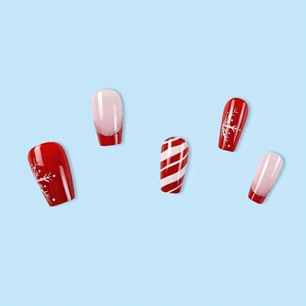 CHRISTMAS DO-IT-YOURSELF PRESS ON NAILS - Picture 2 of 7